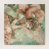 Schöne Blumenfee Puzzle (Horizontal)