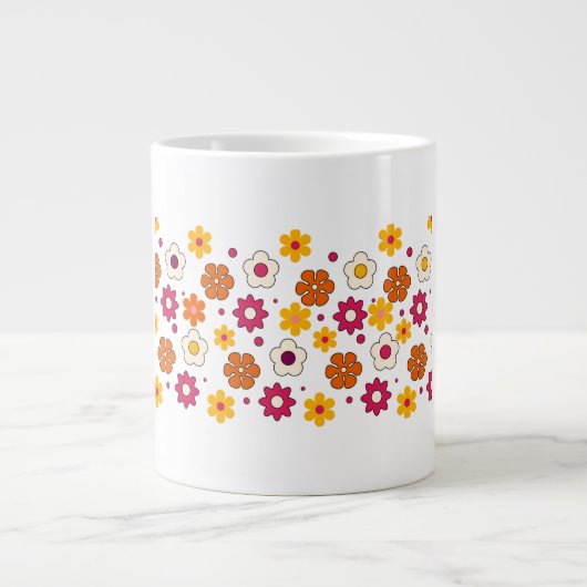 Schöne Blumengestaltung Tasse (Vorderseite)