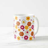 Schöne Blumengestaltung Tasse (VorderseiteRechts)