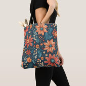 Schöne Blumeninspirierung Tasche (Von Nahem)