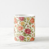 Schöne Blumenkaffee Tasse (Mittel)