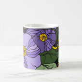 Schöne Blumenkaffee Tasse (Mittel)