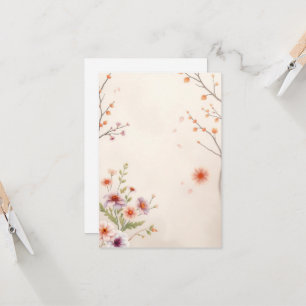 Schöne Blumenkarte Muttertag