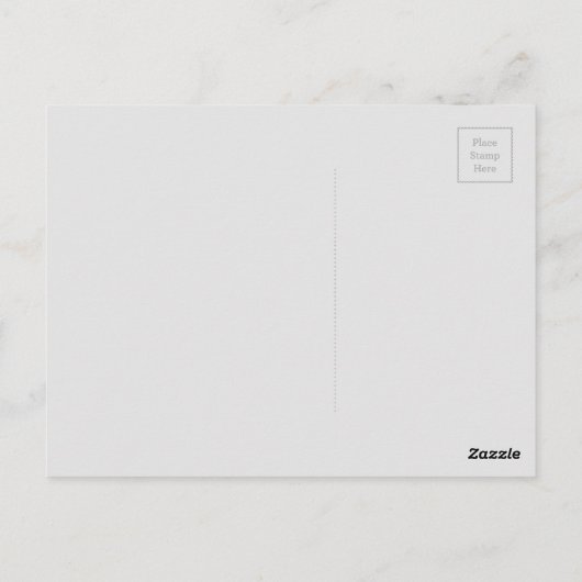 schöne Blumenkarte Postkarte (Rückseite)