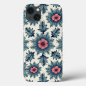 Schöne Blumenkoffer Case-Mate iPhone Hülle (Rückseite)