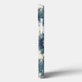 Schöne Blumenkoffer Case-Mate iPhone Hülle (Rückseite / Links)