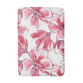 Schöne Blumenmatte Badematte (Vorderseite Vertikal)