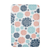 Schöne Blumenmatte Badematte (Vorderseite Vertikal)