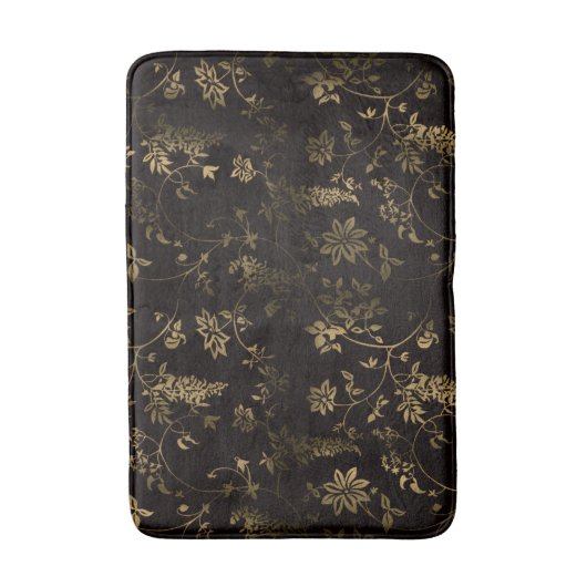 Schöne Blumenmatte Badematte (Vorderseite Vertikal)