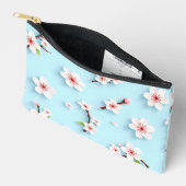 Schöne Blumenmuster Zubehörtasche (Offen)