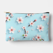 Schöne Blumenmuster Zubehörtasche (Vorderseite)