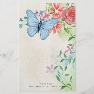 Schöne Blumennatur Briefpapier