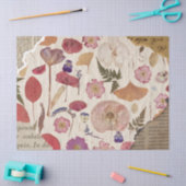 Schöne Blumenpresse Seidenpapier (Basteln)