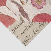 Schöne Blumenpresse Seidenpapier (Detail)