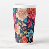 Schöne blumenreiche Tasse (Vorderseite)