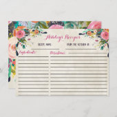 Schöne Blumenrezepte (Vorne/Hinten)