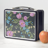 Schöne Blumenskizze für Metalle Lunch Box (Beispiel)