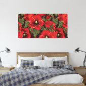 Schöne Blumenskizze Leinwand (Insitu (Schlafzimmer))