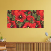 Schöne Blumenskizze Leinwand (Insitu (Wohnzimmer))