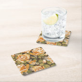 Schöne Blumenskizze Untersetzer Set (Vor Ort)