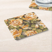 Schöne Blumenskizze Untersetzer Set (angewinkelt)