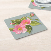 Schöne Blumenskizze Untersetzer Set (angewinkelt)