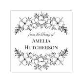 Schöne Blumenstrasse Kunstbuch Permastempel (Design)