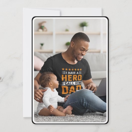 Schöne Blumenstrauß Vatertagskarte Feiertagskarte (Rückseite)