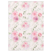 Schöne Blumentablette Tischdecke (Vorderseite)