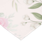 Schöne Blumentablette Tischdecke (Schrägansicht)