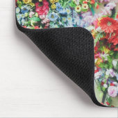 Schöne Blumenwand Mousepad (Ecke)