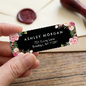 Schöne Blumenwrap Klasse Schwarz-weiß