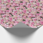 Schöne, blushing Rose Geschenk Wrap Geschenkpapier (Ecke)