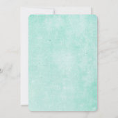 Schöne Blüte, die Save the Date Karte Wedding ist (Rückseite)