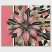 Schöne Blüte Geschenkpapier (Flach)