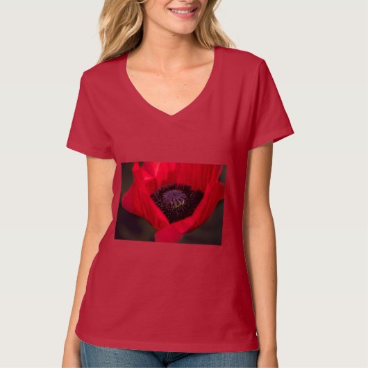 Schöne Blüte T-Shirt (Vorderseite)