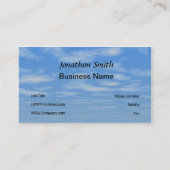 Schöne Blüte Visitenkarte (Rückseite)