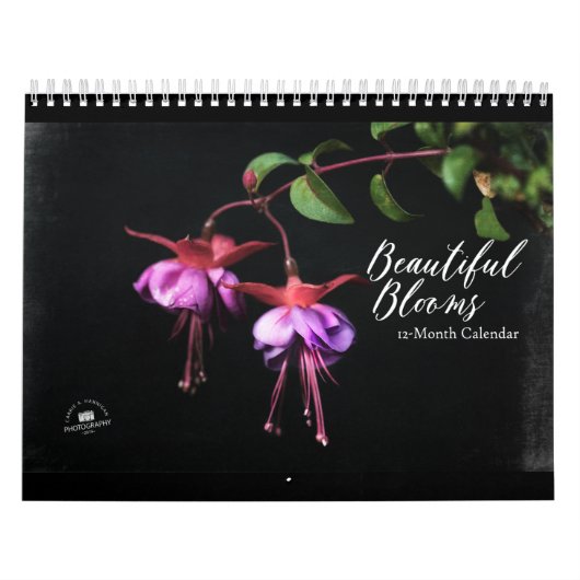 Schöne Blüten 12-Monats-Kalender Kalender (Titelbild)