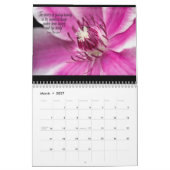 Schöne Blüten 12-Monats-Kalender Kalender (Mär 2027)