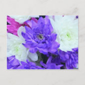 Schöne Blüten Postkarte (Vorderseite)