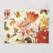 Schöne Blüten Postkarte (Vorderseite)