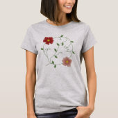 Schöne Blüten  T-Shirt (Vorderseite)