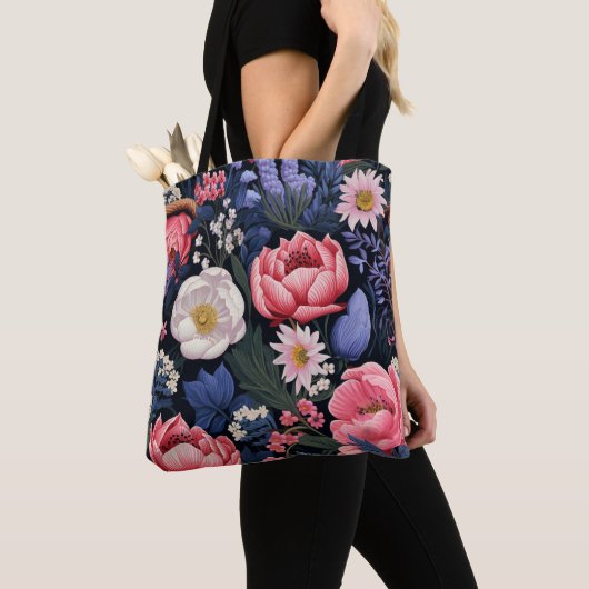 Schöne Blüten Tasche (Von Nahem)
