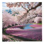 Schöne Blüten Würfel (Vorderseite)