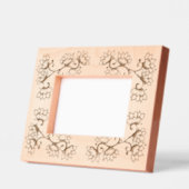 Schöne Boho-Blume Geätzte Rahmen (Links)