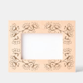 Schöne Boho-Blume Geätzte Rahmen (Vorderseite)