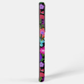 Schöne Boho-Blume in Schwarz Samsung Galaxy Hülle (Rechte Seite)