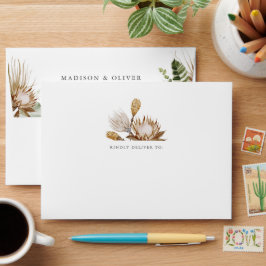 Schöne Boho Botanische Hochzeit