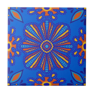 Schöne Boho Talavera Tile Fliese