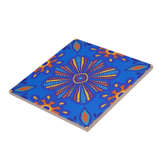 Schöne Boho Talavera Tile Fliese (Seite)